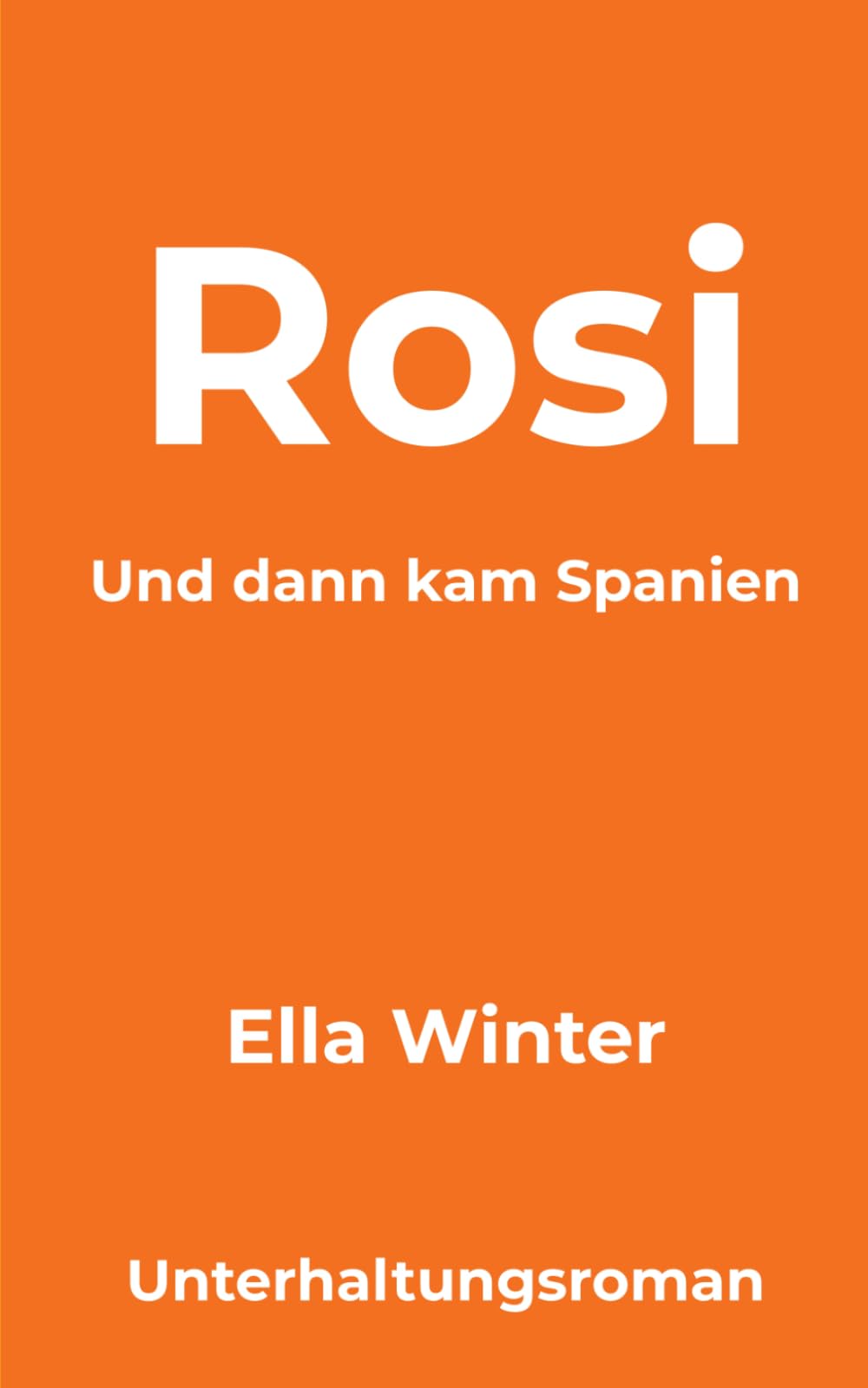 Rosi: und dann kam Spanien (orange-linie)