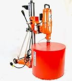 BLUEROCK 20Z1 T/S 220v Large Capacity Concrete Core Drill w/Tilting Stand & Rolling Base