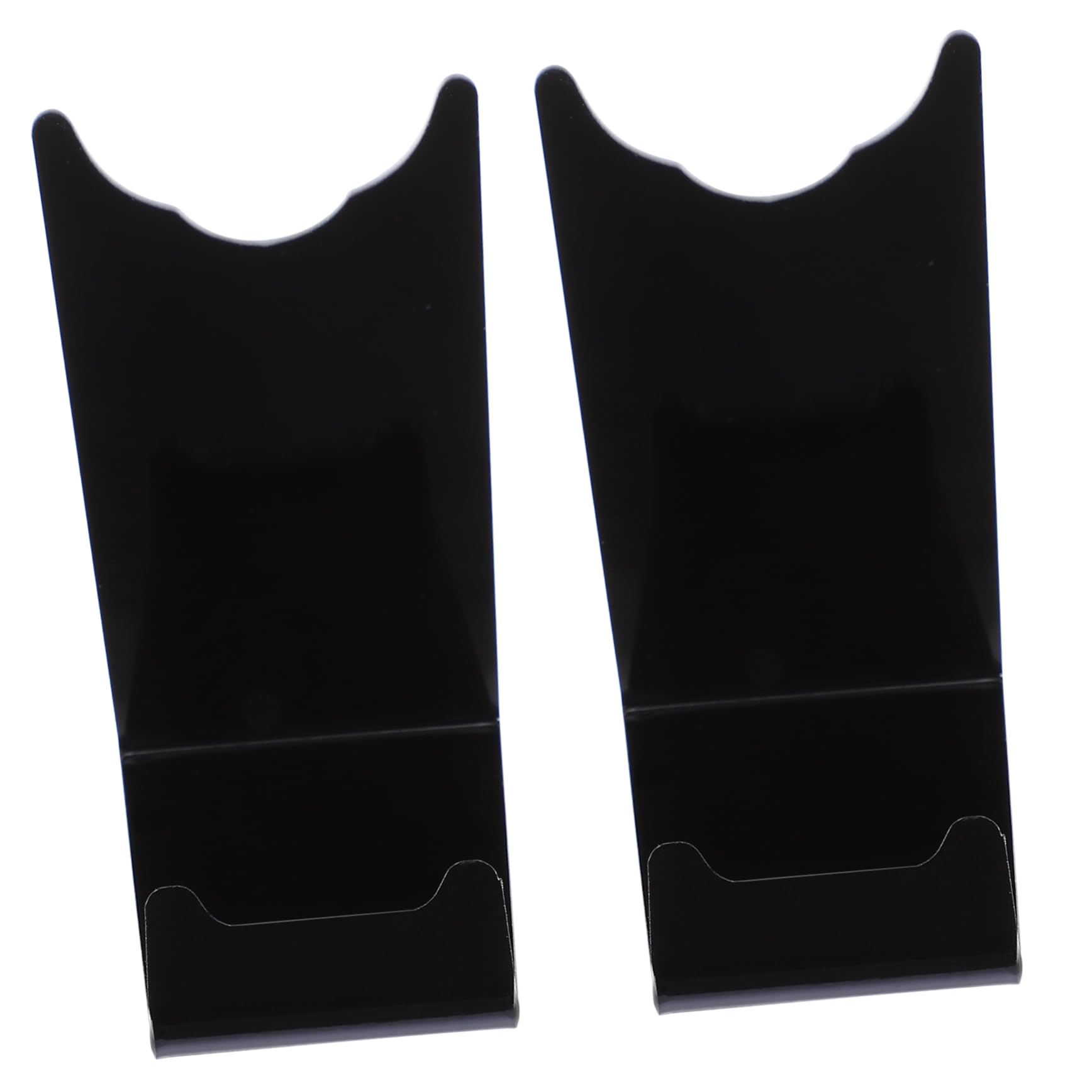 MUSISALY Beard Knife Display Stand Acrylic Electric Razor Holder for Stores Offices