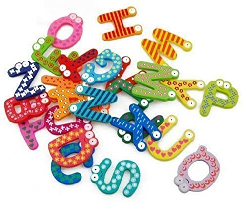Saransh Megamart- Magnetic Wooden Letters / Fridge Magnets Alphabet Letter for Kids- /Alphabet Magnets / Spelling Learning Wood Toys for Kid (B09N1WDS9C) Amazon Price History, Amazon Price Tracker