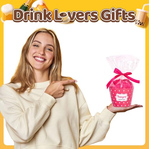 HAPPYPOP Drinking Gifts for Women Girls - Margarita Tea Champagne Wine Coffee Gifts for Her, Funny Saying Socks3