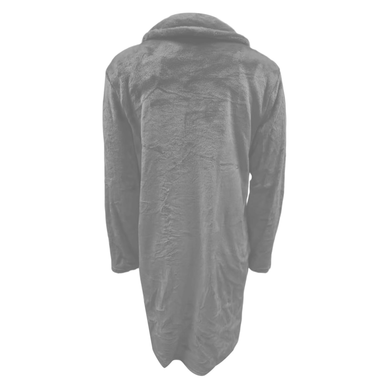 Giacca Donna Invernale Trench Lungo con Petto a Cappotto, Taglie Forti, con Revers e Tasche, per Abbigliamento Casual Autunnale e Invernale Università