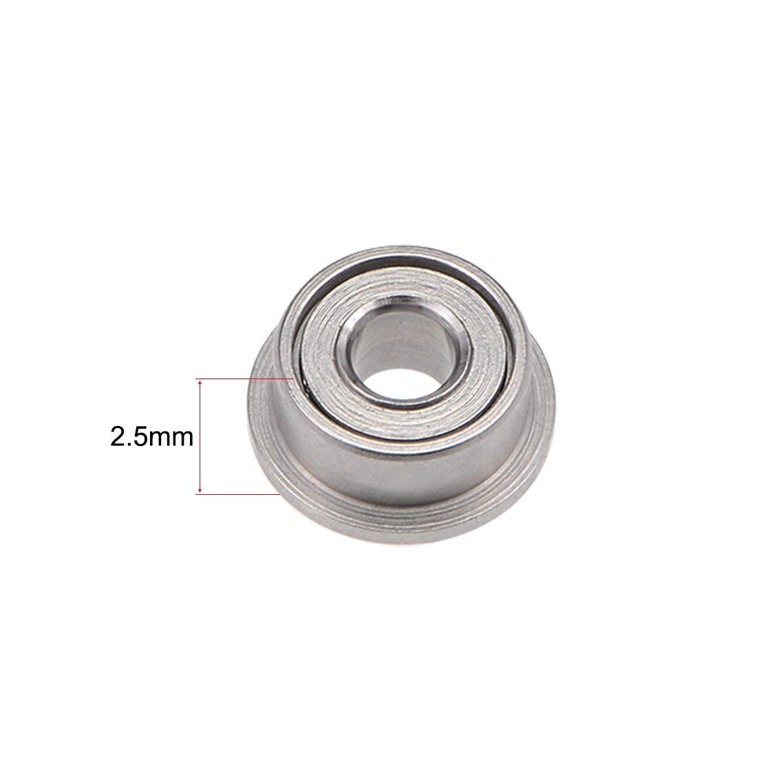 5 Roulements à Billes MF52ZZ 2x5x2.5mm - Neufs, Marque Uxcell, Lot De 5 Pièces