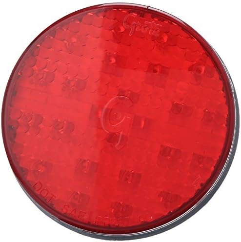Grote 53312 SuperNova 4 Full-Pattern LED Stop Tail Turn Light (Grommet Mount Male Pin)