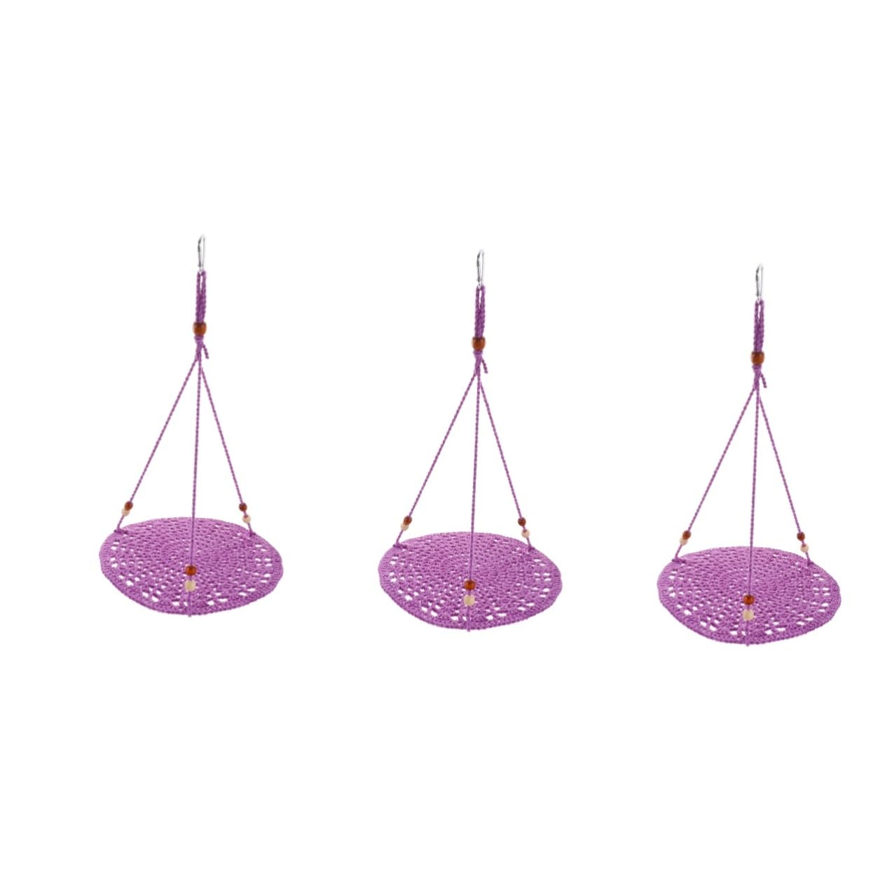 Housoutil 3pièces Hamac pour Reptiles Coton Jouet Suspendu pour Lézards Et Dragons Accessoire Créatif pour Terrarium Coloris pour Élargir Animaux