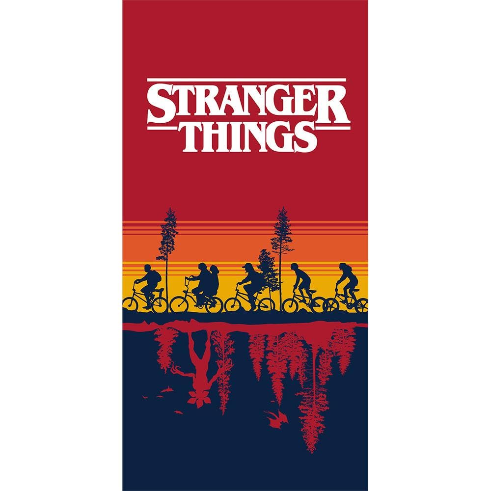 Stranger Things Sunset Beach Towel