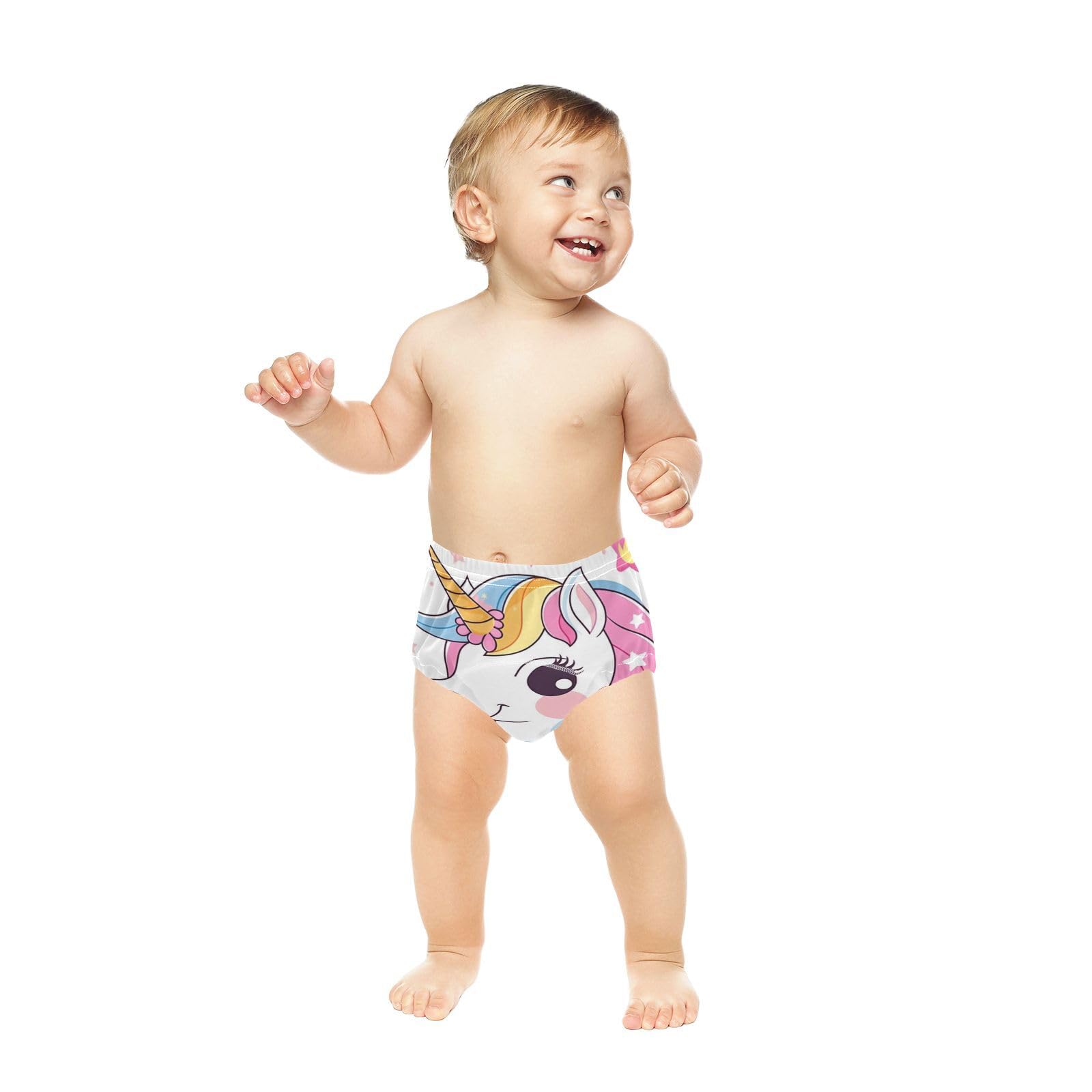 Coikll Cute Horse Toddler Training Underwear Waterproof Baby Pee Pants -2T