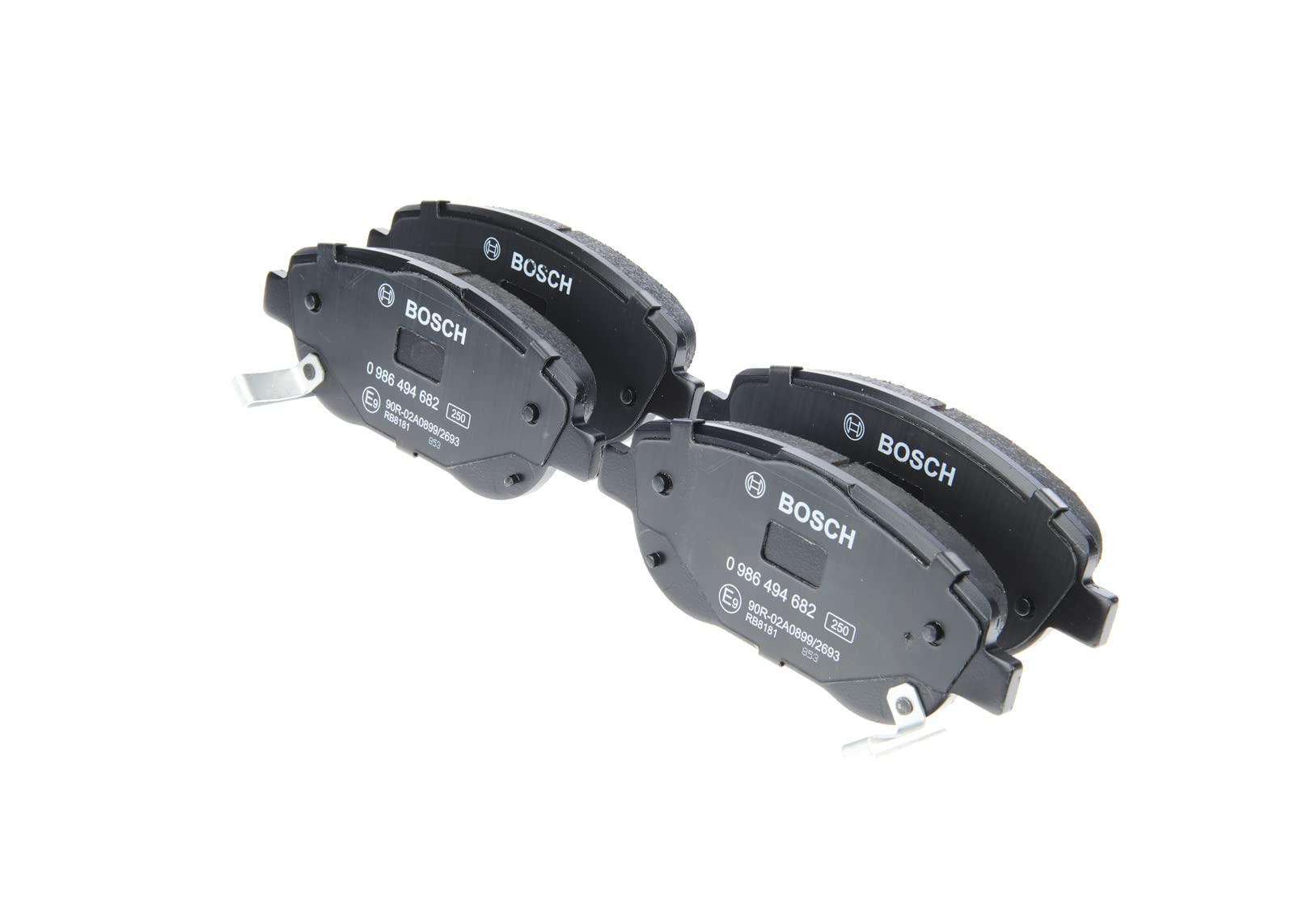 Disques De Frein Bosch BD150 - Diamètre 258 Mm, Épaisseur 9 Mm, 5 Trous - Certification ECE-R90