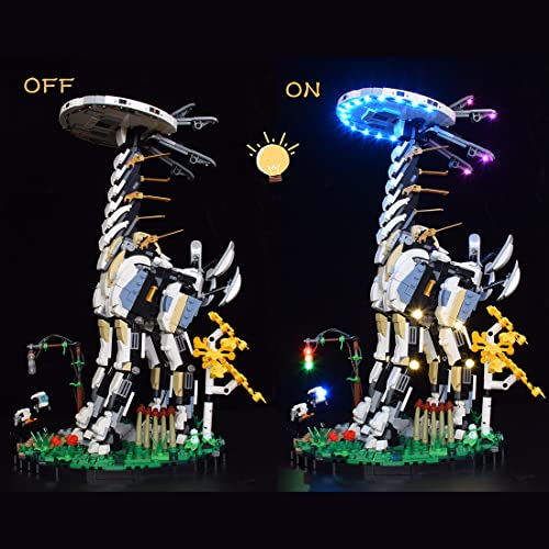 DIYAA LED Beleuchtungsset für Lego 76989 Horizon Forbidden West Langhals,DIY LED-Licht Kompatibel mit Lego 76989… – Bild 6