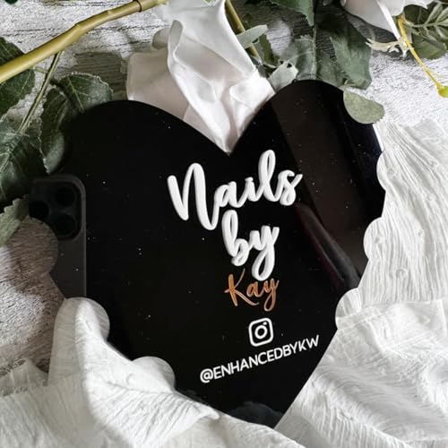 Soporte personalizado de uñas con forma de corazón miniatura 6