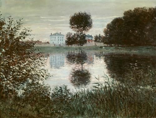 Affiche Artistique Monet L'arbre en boule Argenteuil pour une ambiance poétique