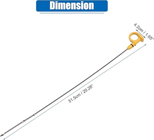 Miniatura 7 de uxcell Indicador de nivel de aceite del motor para Subaru Impreza 2006-2014 para Subaru WRX STI 2015-2017 para Subaru Legacy 2006-2009 No.11140AA150