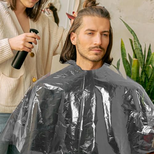 Capa desechable impermeable para tinte de cabello 70 pcs miniatura 6