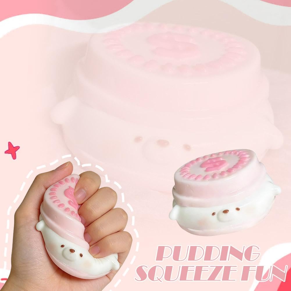 Amazon | スクイーズ ケーキおもちゃ 水感スクイーズ パン バター
