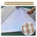 Foldable Portable Picnic Blanket Thickened Waterproof Beach Lightweight Camping Tent Grassland Mat for Parties Travel Outdoor(145x80cm Coffee)