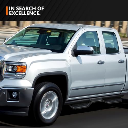 Estribos laterales para Chevrolet Silverado y GMC Sierra miniatura 4