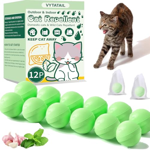 VYTATAIL Peppermint Cat Repellent Balls