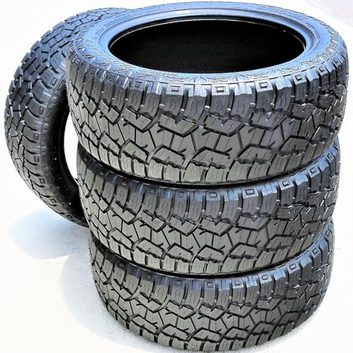 Set of 4 (FOUR) Suretrac Wide Climber A/T II All-Terrain Off-Road Light Truck Radial Tires-33X12.50R20LT 33X12.50X20 33X12.50-20 114S Load Range E LRE 10-Ply BSW Black Side Wall