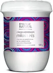 D'AGUA NATURAL Creme Hidratante Mãos E Pés D'Agua Natural 680 G