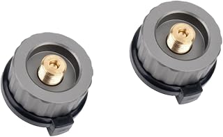 BESPORTBLE Conector De Cabeça De Fogão 2 Peças Para Acampamento Ao Ar Livre Conector De Cabeça De Fogão Tipo Adaptador De Garrafa De Gás Conversão De Bico De Transferência Para Acampamento