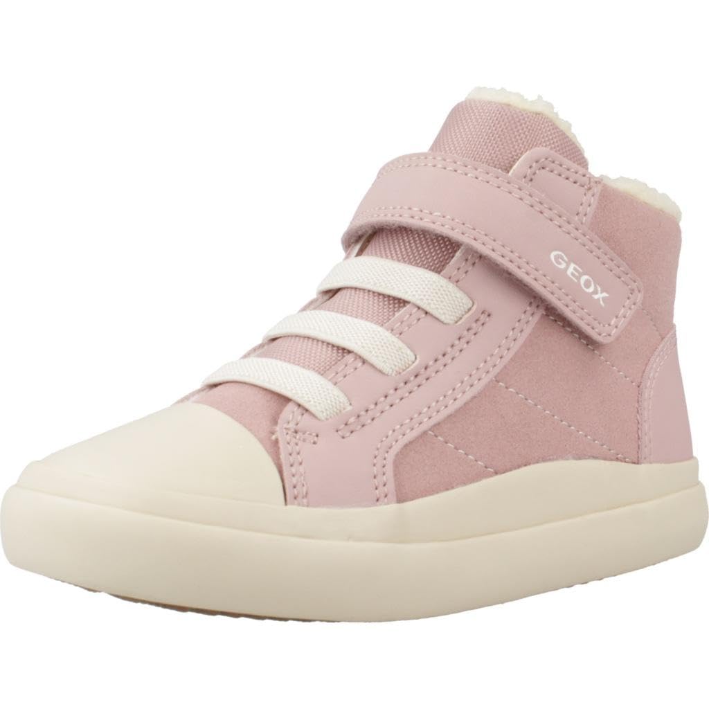 Geox Baby GISLI Girl B Sneaker, 2 UK Child Pink