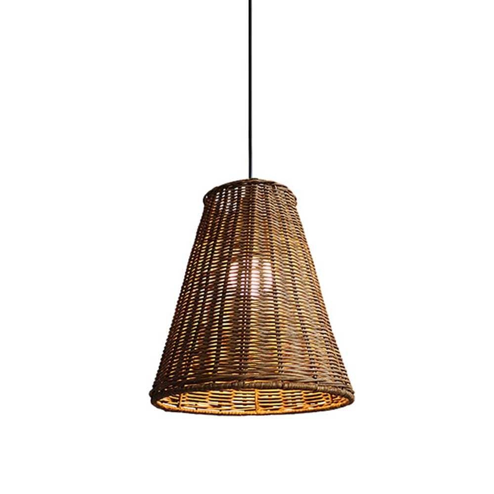 Lámparas Colgantes De Techo con Isla De Cocina Lámpara De Araña Tejida A Mano De Ratán Lámpara Tejida De Bambú Vintage Accesorios De Iluminación De Mimbre De Montaje E27 para Comedor, Granja