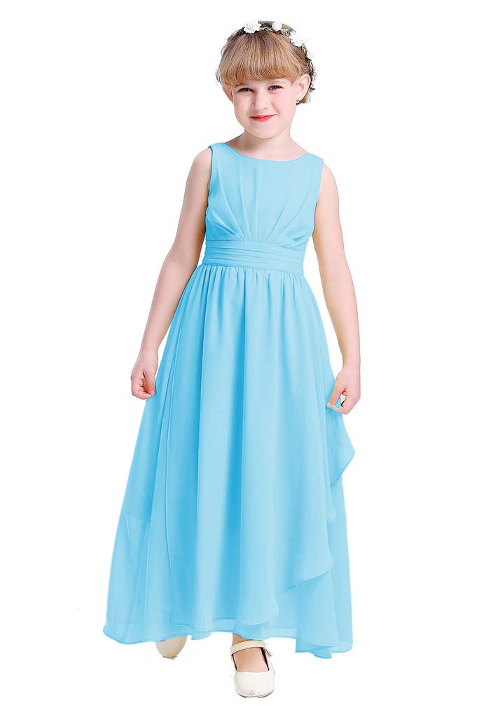 Happy Rose7-16 Chiffon Girls Junior Bridesmaid Dress