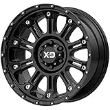 XD Wheels Xd829 Hoss Ii Gloss Black Wheel with Alloy Steel (20 x 9. inches /6 x 106 mm, -12 mm Offset)