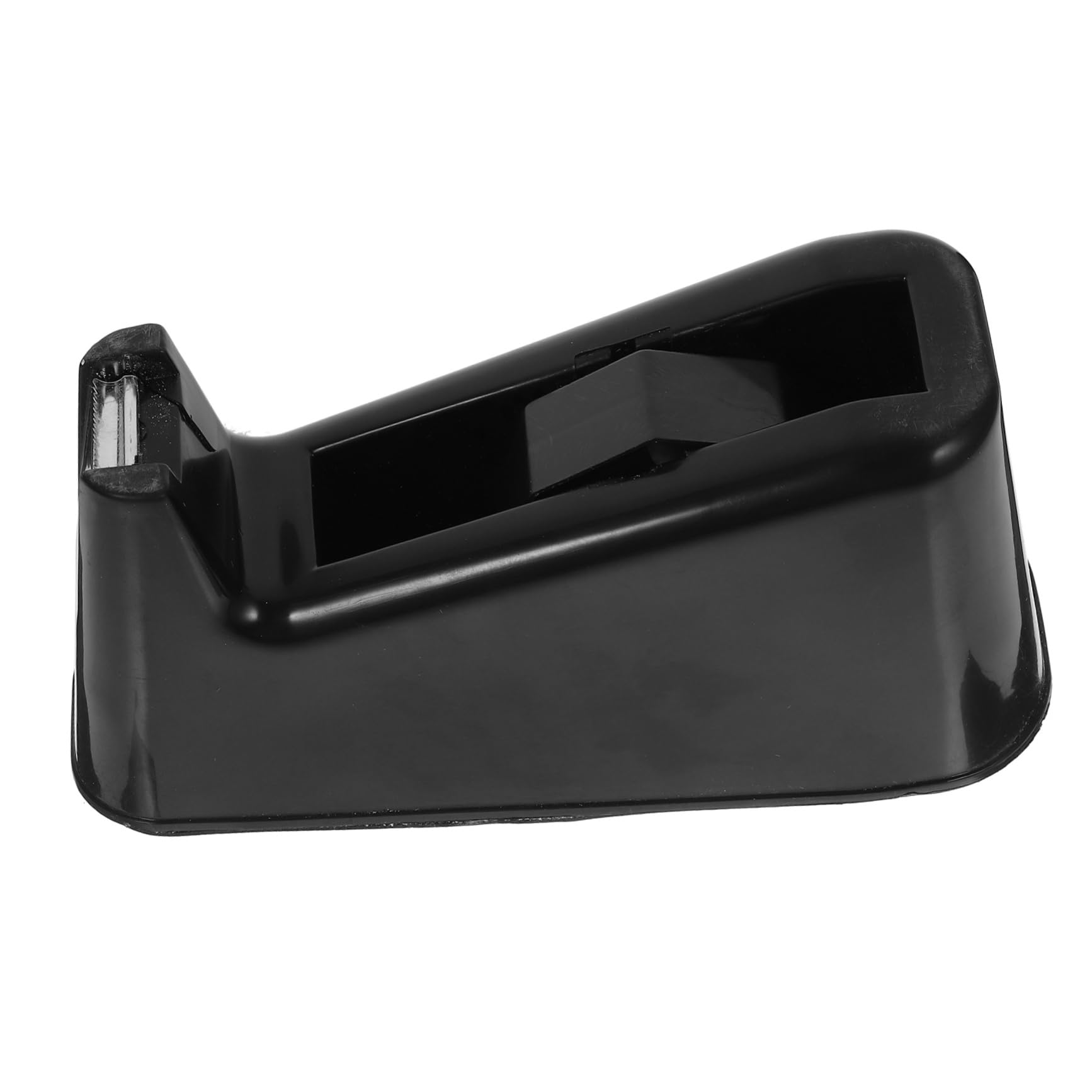 Petit Distributeur de Ruban Adhésif Noir Abs Acier Inoxydable pour Bureau