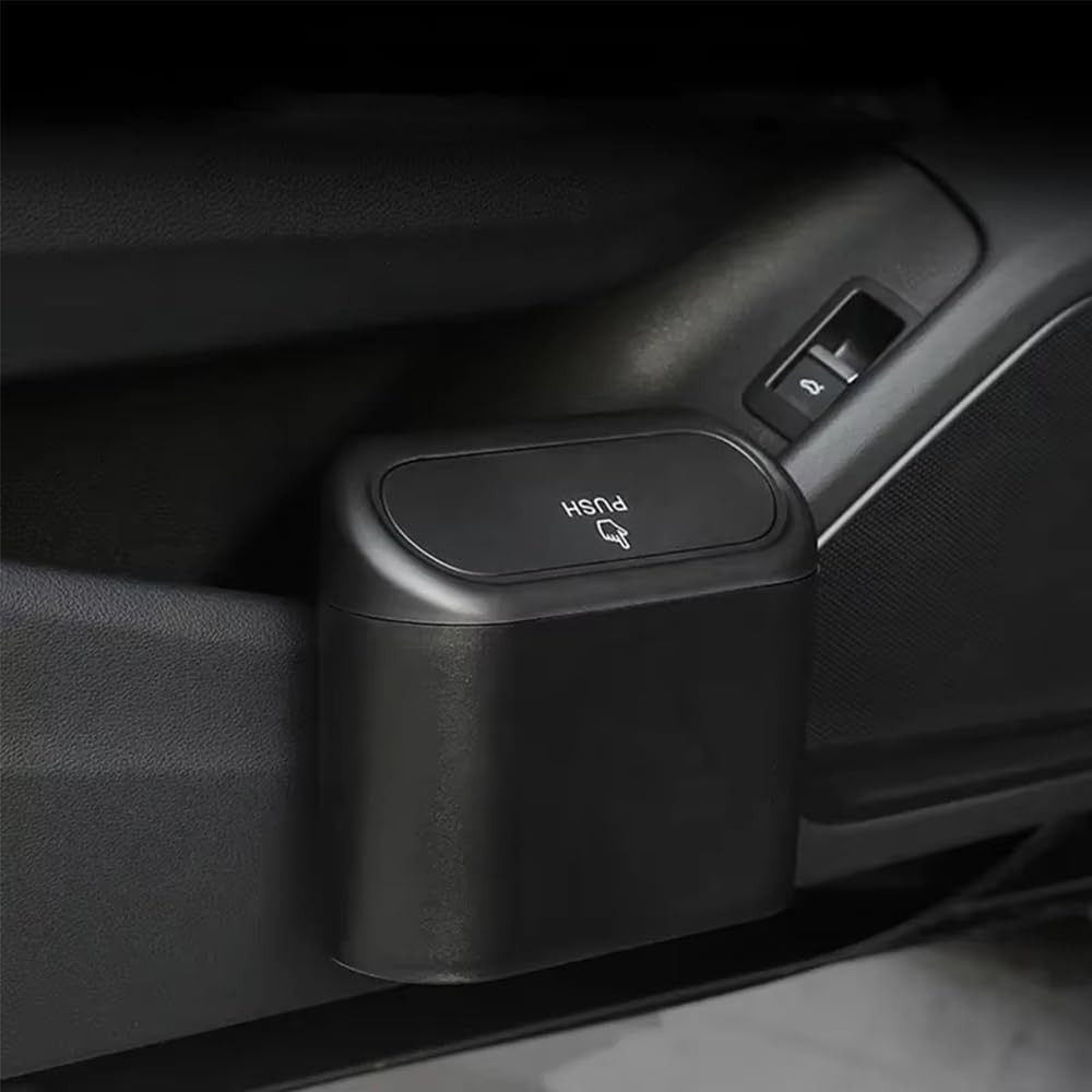 Ydstniu Normal Car Trash Can Fit For Volvo V90/Kombi (Ab Bj.2016), Organiser Waterproof Hanging Rubbish Bin Vehicle Interior Dustbin Waste Basket Storage Holder
