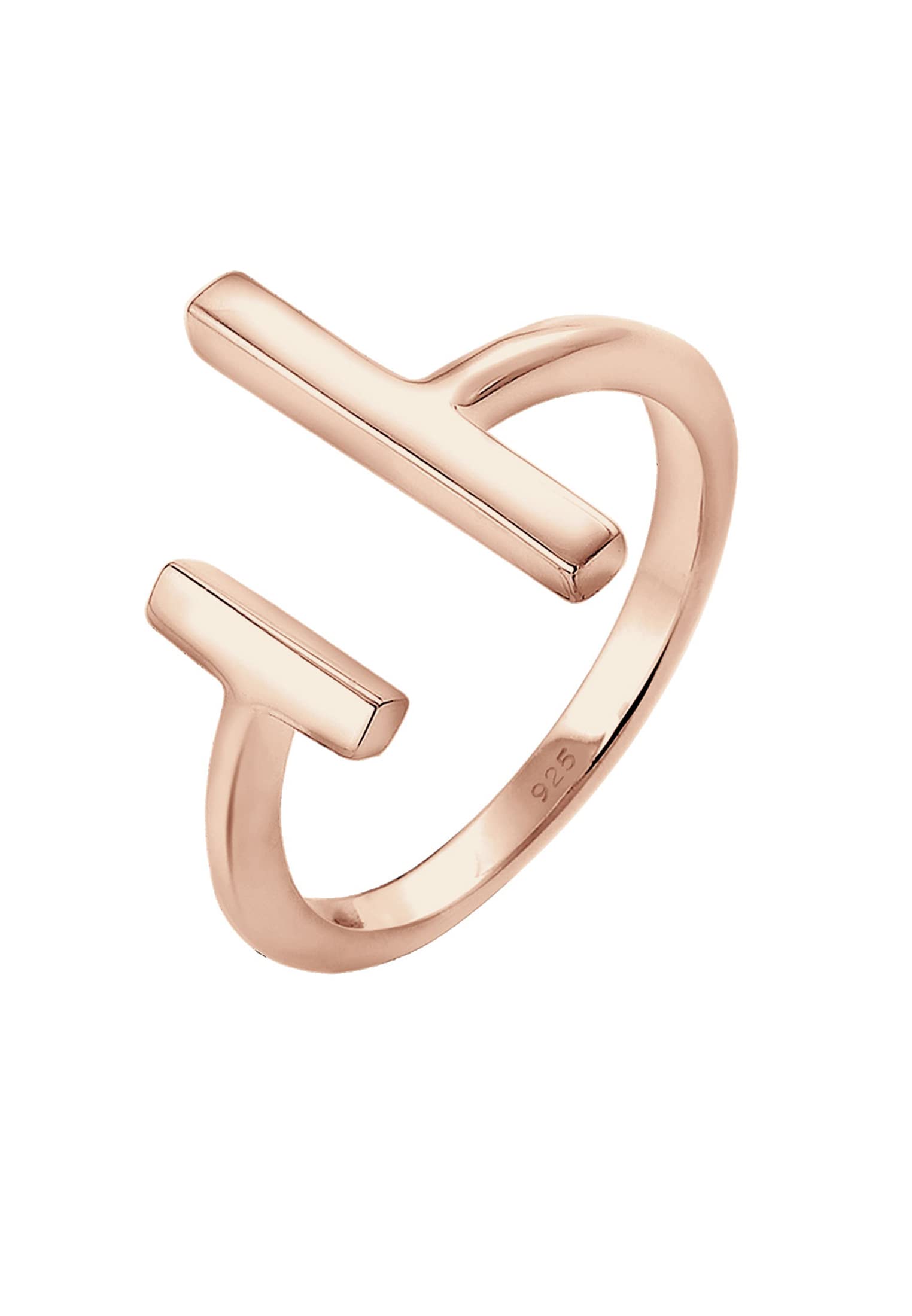 Elli Women 925 Silver Silver Statement Anniversary Ring