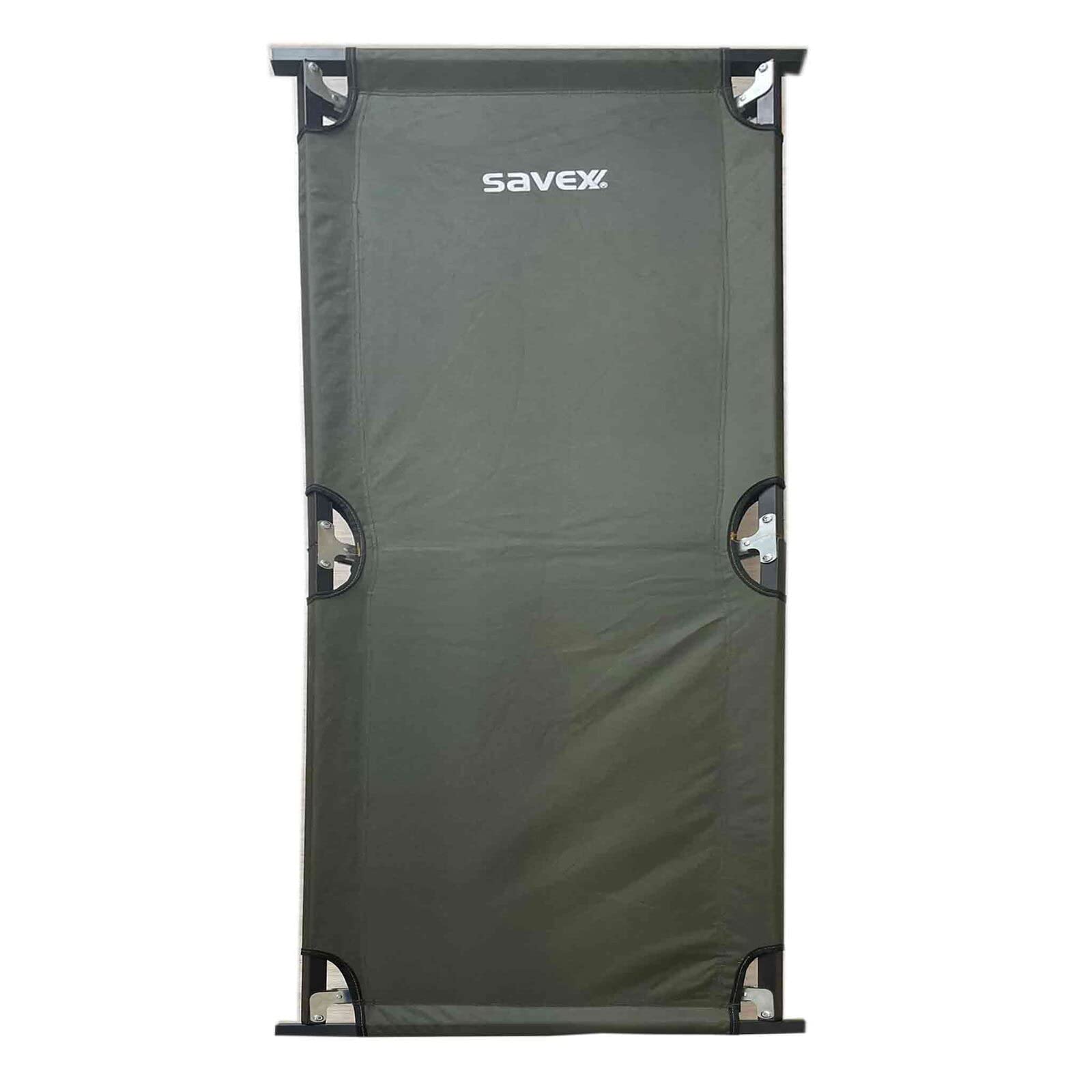 Łóżko polowe, 65 x 190 cm, aluminiowe, z torbą, polową leżanką, łóżko dla gości, łóżko kempingowe, składane łóżko aluminiowe, leżak do namiotu