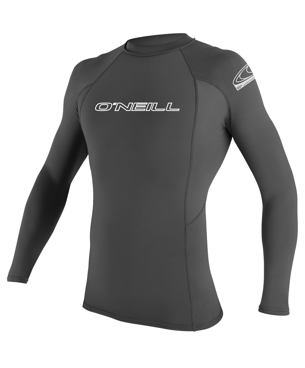 O'Neill Men's Basic Skins UPF 50+ Long Sleeve Rash Guard