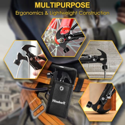 Stocking Stuffers for Adults Men, Gifts for Men 12 in 1 Hammer Multitool - image 5