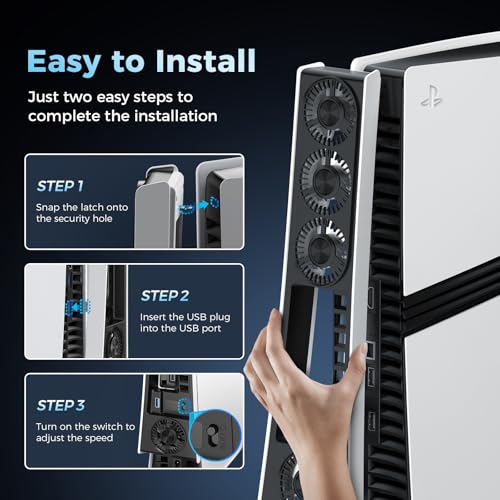 Solución al calor en PS5 Pro con 4 ventiladores y control térmico 7