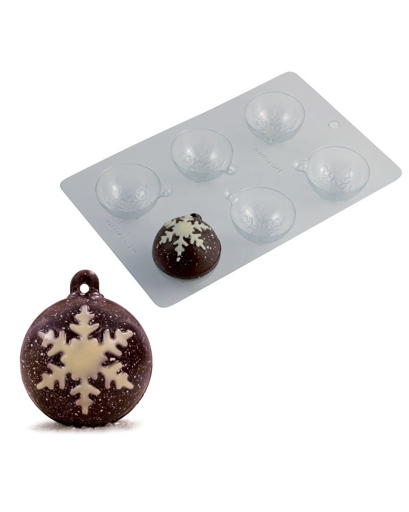 Amazon.com: Martellato Chocolate Mold, Half-Sphere Tree Ornament