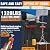 Electric Hoist 2 in 1,Electric Hoist 1320lbs, Bigorenda 110v Electric Hoist Winch with 328ft Wireless Control & Wired Remote Control, 65.6ft Lifting Garage Lift Hoist,for Factories, Warehouses, Attic