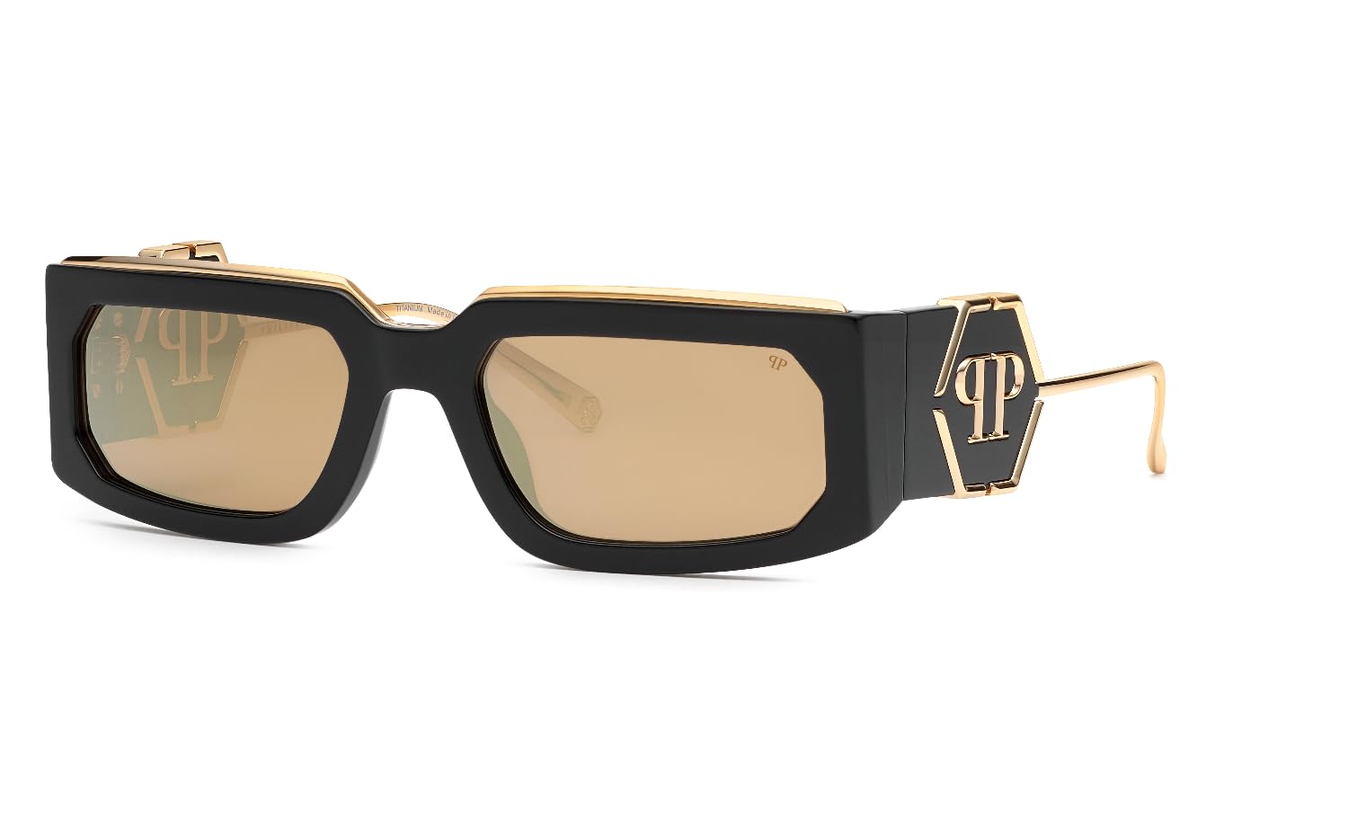 Philipp Plein Spp119m Lunettes de Soleil pour le Soleil - 2