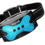DogRook Rechargeable Dog Bark Collar - Humane, No Shock Barking Collar - w/2 Vibration & Beep - S, M, L Dogs Breeds Training - No Remote - 11-110 lbs
