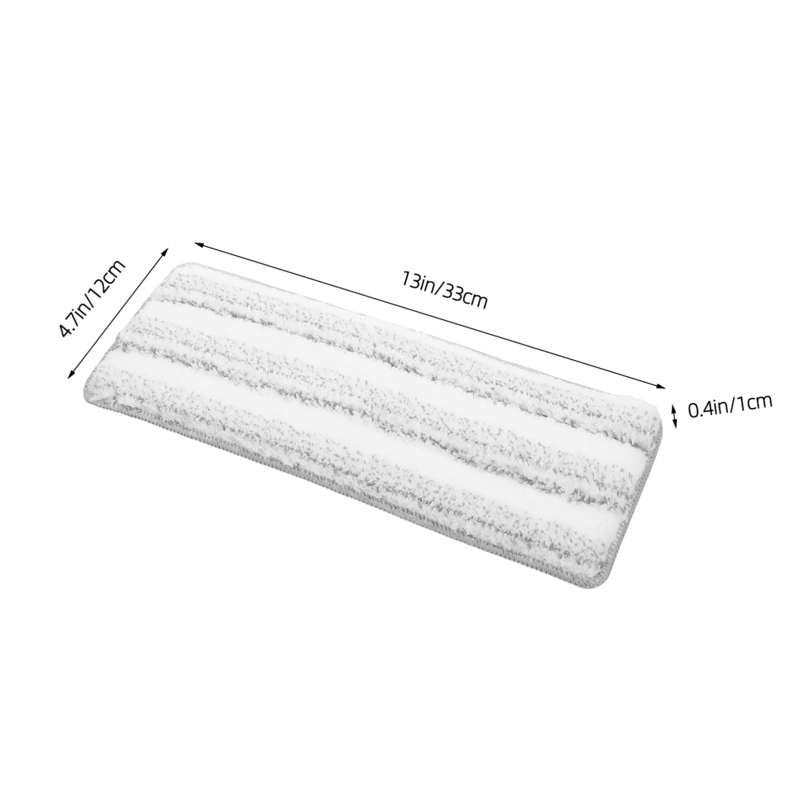 Baluue 9pezzi Mop Refills Ricambi per Mop Microfibra Pad Sostitutivi Riutilizzabili per Pulizia di Pavimenti Piastrelle e Marmo Facili da Lavare e Resistenti