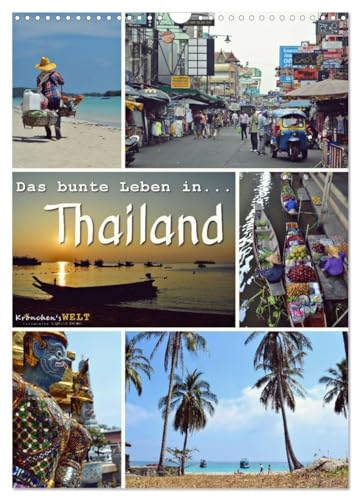 Calendrier Thaïlande 2026 évite les murs vides grâce à son format poster vertical