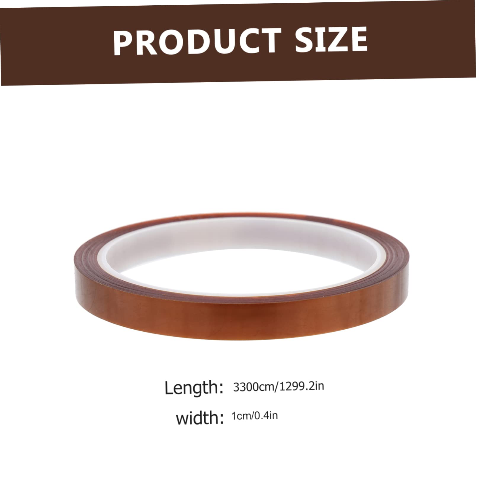 HOLIDYOYO 2pcs High-Temperature Heat Transfer Tape 320°c Insulation Tape for PCB Soldering