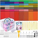 Polymer Clay Kit, 56 Colors Modeling Clay, DIY Oven Bake Molding Clay for Kids with Sculpting Clay Tools and Accessories, Art Craft Gift for Kids