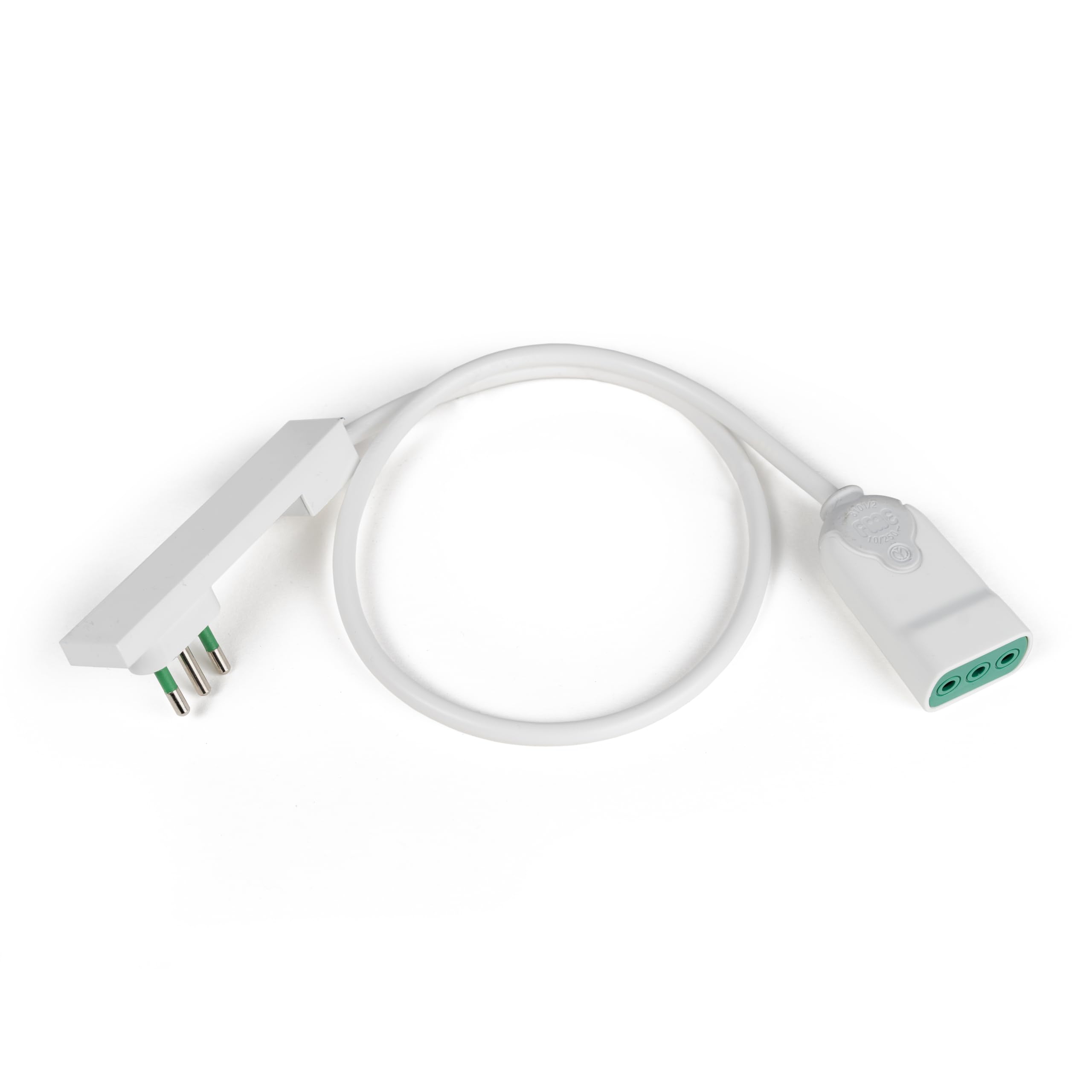 FANTON 92000 Prolunga lineare CLOCK 0,5 m. spina italiana SALVASPAZIO ultrapiatta 2P+T 10A - presa italiana 2P+T 10A