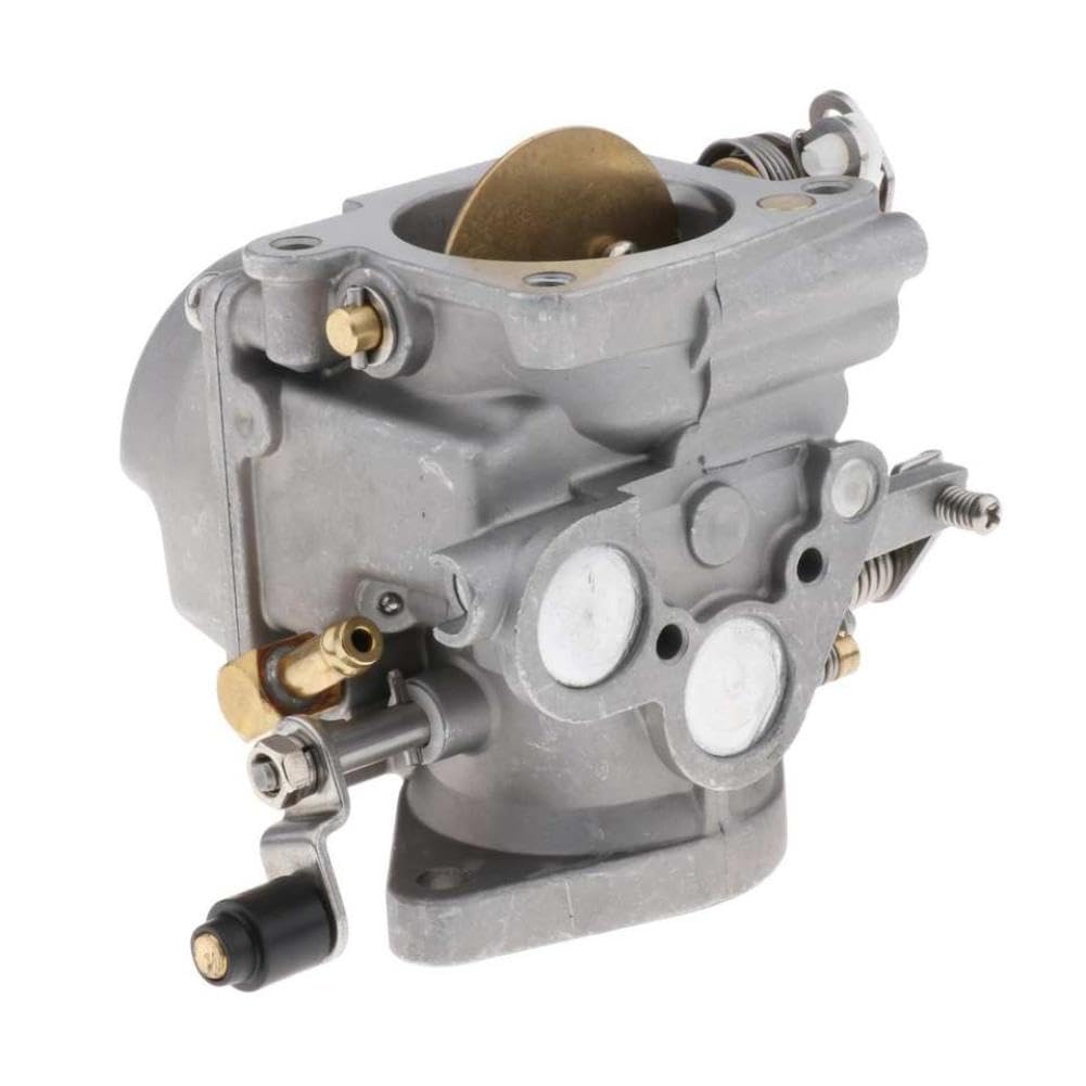 Gruppo di ricambio carburatore in alluminio compatibile con motori fuoribordo a 2 tempi NS25C3 NS30A4