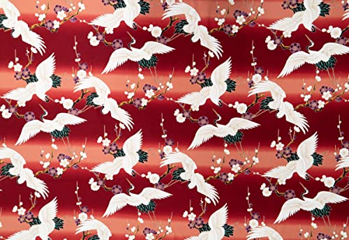 Trendtex Fabrics Ltd. - 100% Cotton Barkcloth - Tsuru Burg