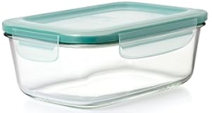 Good Grips 8 Cup Smart Seal Airtight Glass Rectangle Container