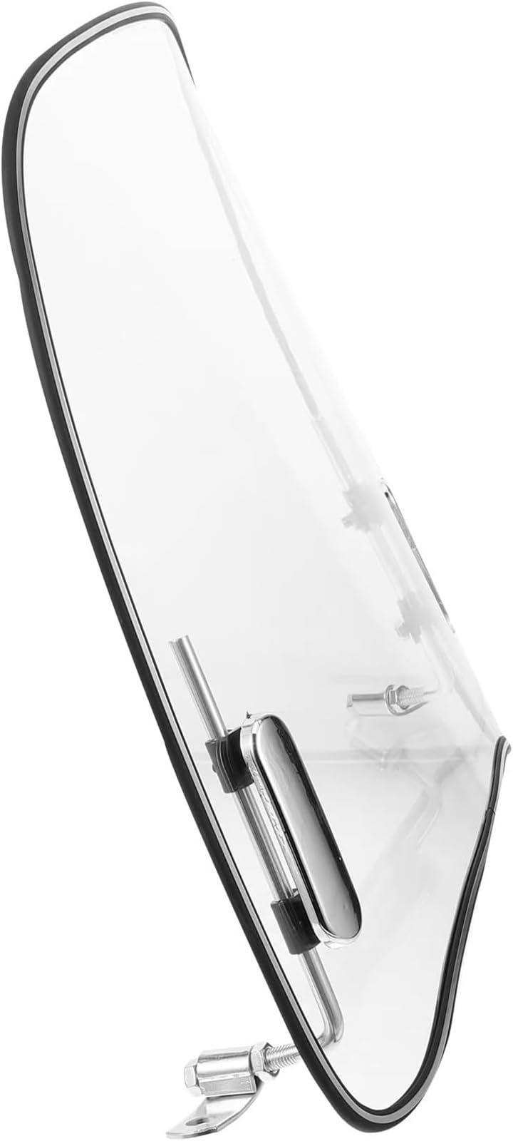 Parabrezza Per Moto Trasparente Per Scooter Elettrico Mentoniera Spessa 2 Mm Materiale PC Bordo Allargato Parabrezza per moto