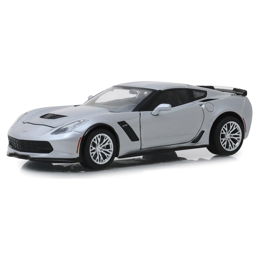 アメリカ シルバータイプ 7枚セット Amazon.com: GreenLight 1:24 2019 Chevrolet Corvette Z06 Coupe
