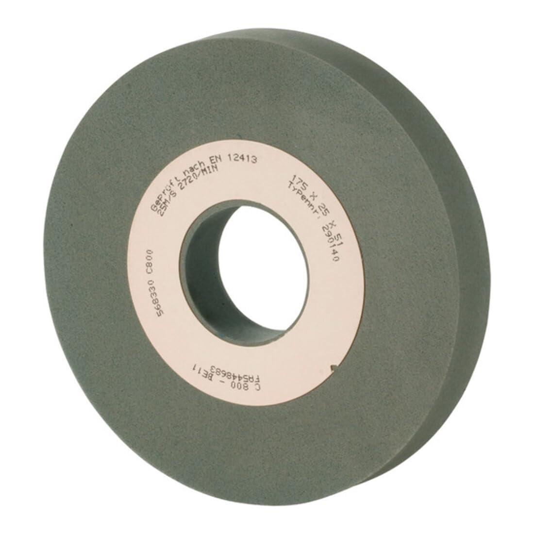 Tyrolit 7204 abziehscheibe Elastic Form 1 diritta, grana 800, 150 mm x 20 mm x 32 mm